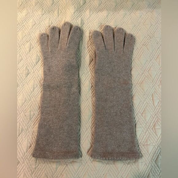 Cashmere blend gloves  - Picture 1 of 4